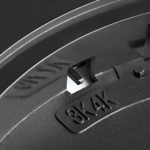 Настенно-потолочный светильник SONEX Alfa black 7660/24L пластик белый 