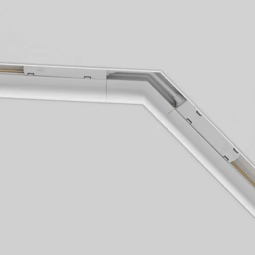 Угловой коннектор 135° для встраиваемого однофазного шинопровода Maytoni Technical Gravity TRA010CLO  фото 3
